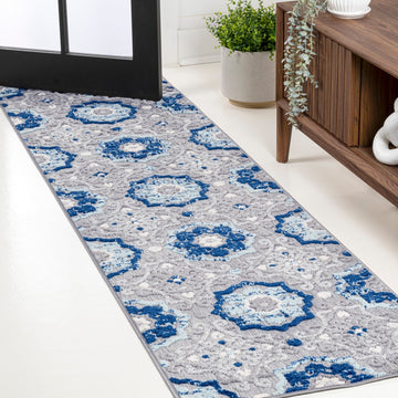 Mediterranean Medallion Indoor/outdoor Area Rug